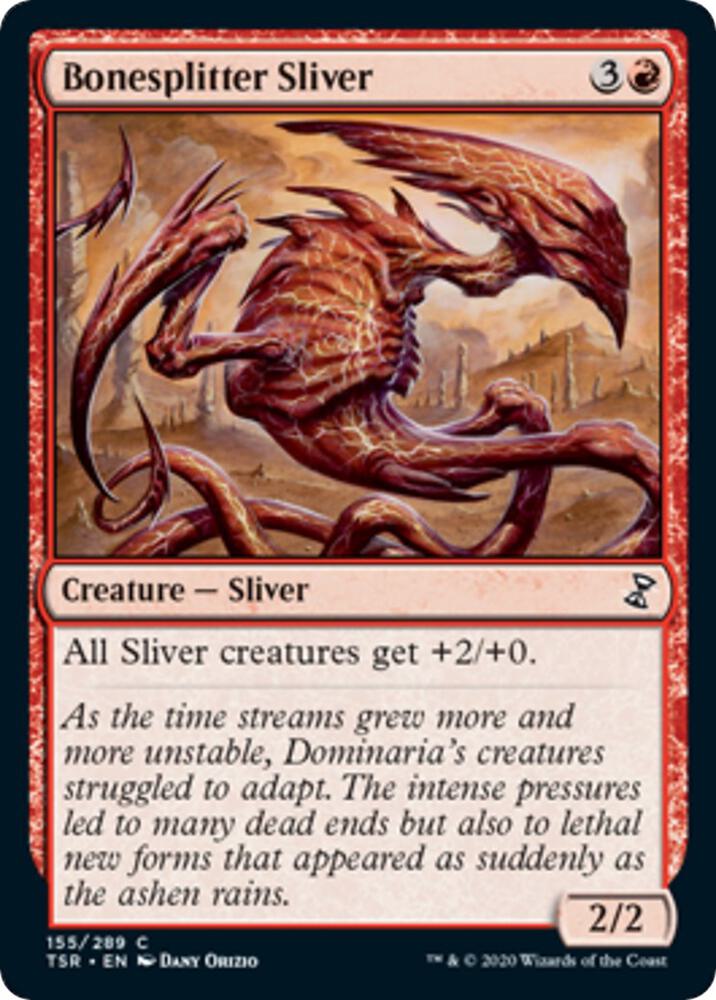 Bonesplitter Sliver (155) [Time Spiral Remastered]