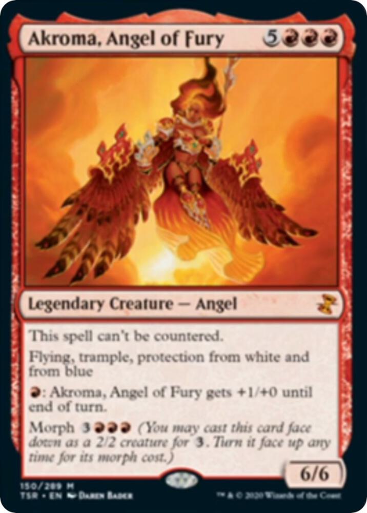 Akroma, Angel of Fury (150) [Time Spiral Remastered]