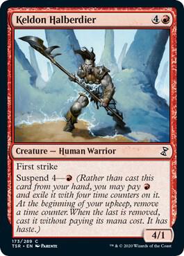 Keldon Halberdier (173) [Time Spiral Remastered]
