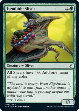 Gemhide Sliver (205) [Time Spiral Remastered]