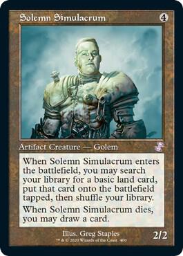 Solemn Simulacrum (400) [Time Spiral Remastered]