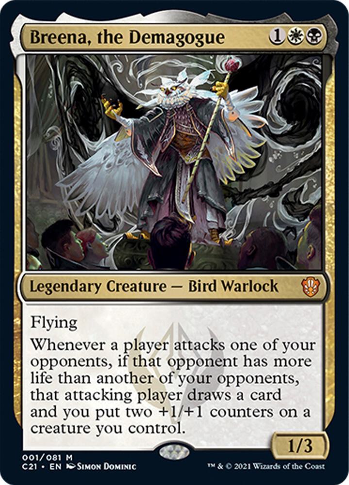 Breena, the Demagogue (1) [Commander 2021]