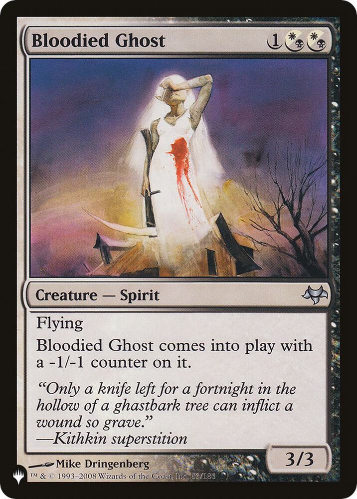 Bloodied Ghost (83/180) [The List]