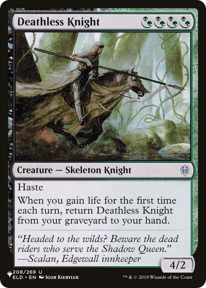 Deathless Knight (208/269) [The List]