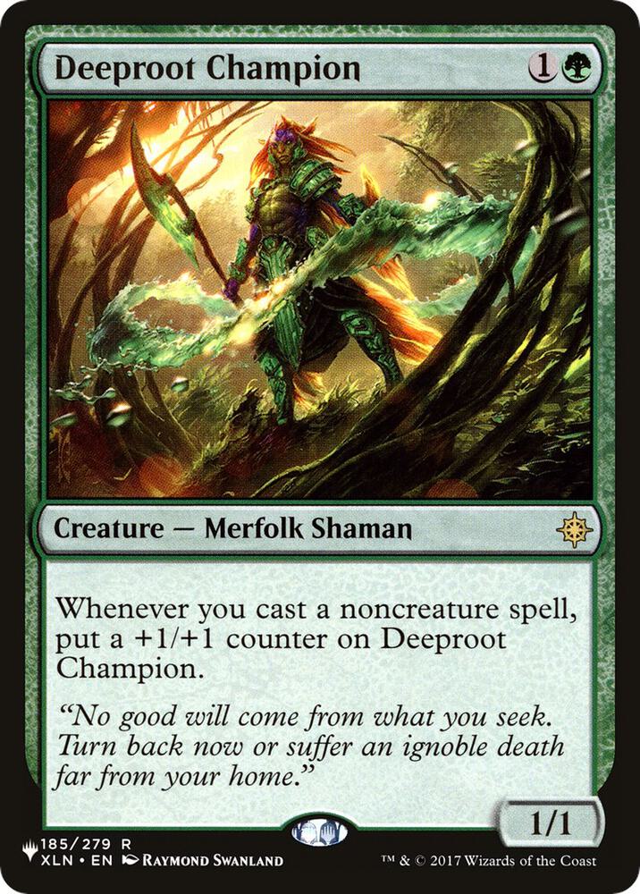 Deeproot Champion (185/279) [The List]