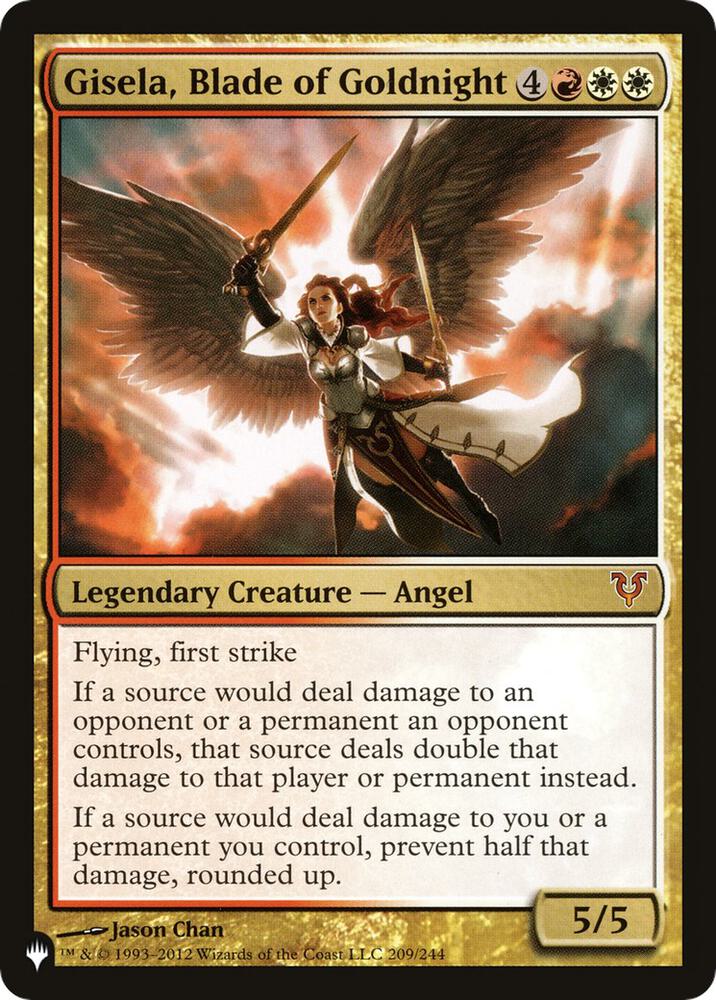 Gisela, Blade of Goldnight (209/244) [The List]