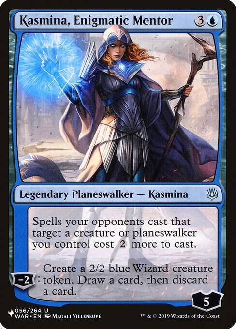 Kasmina, Enigmatic Mentor (056/264) [The List]