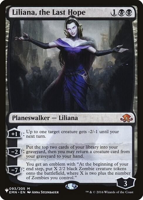 Liliana, the Last Hope (093/205) [The List]