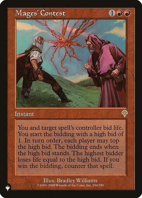 Mages' Contest (154/350) [The List]