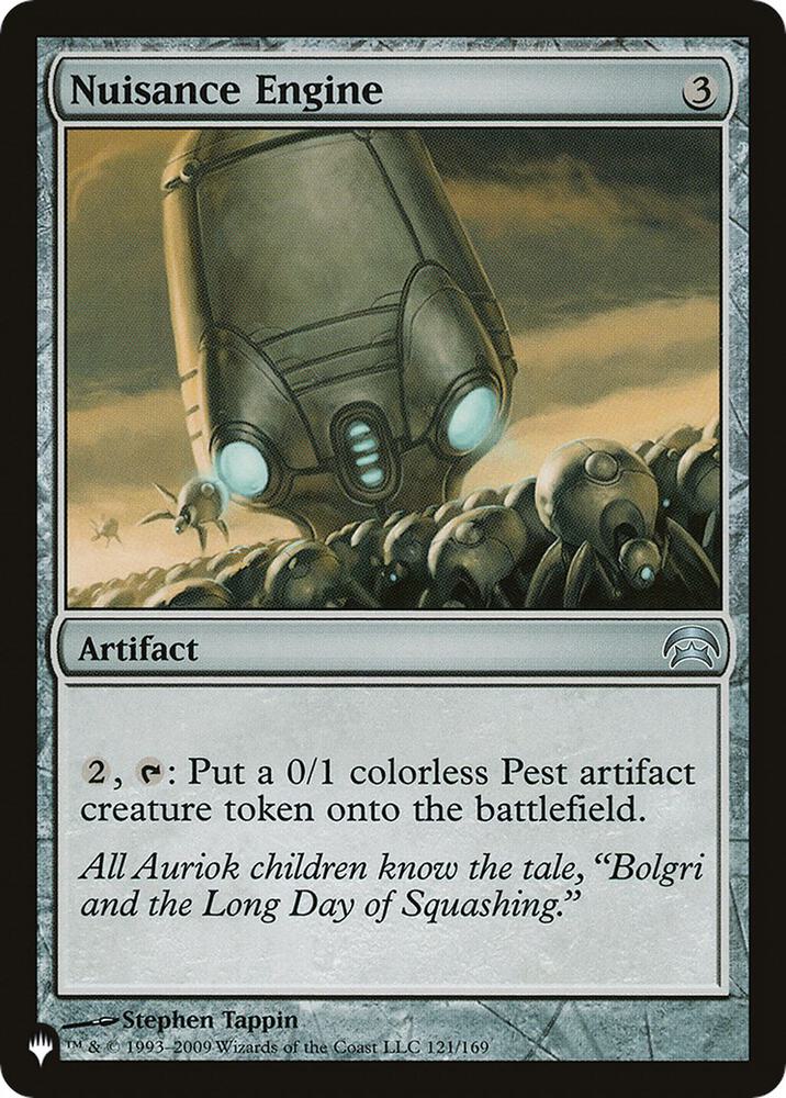 Nuisance Engine (121/169) [The List]