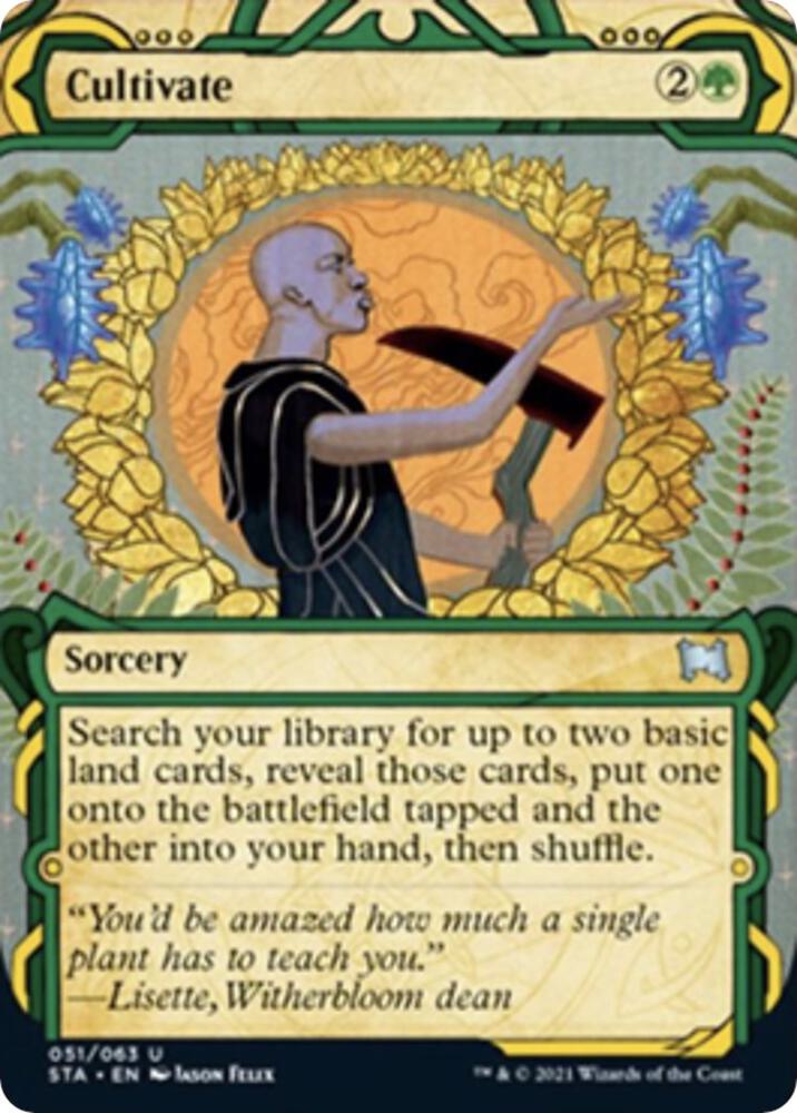 Cultivate (51) [Strixhaven Mystical Archive] [Showcase, Borderless]
