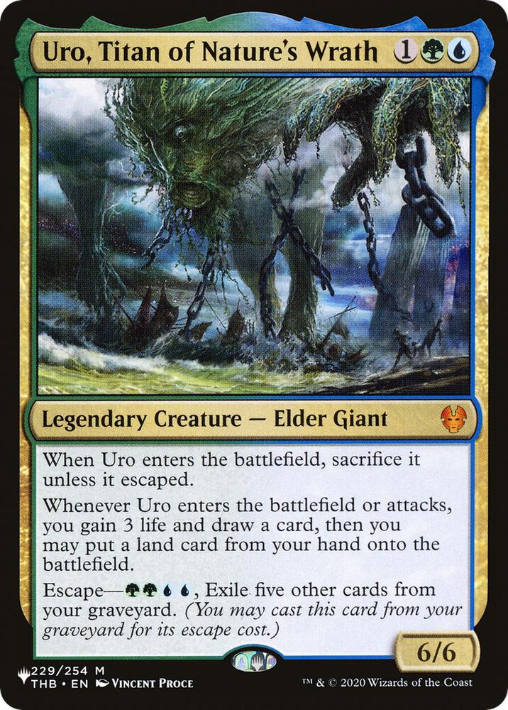 Uro, Titan of Nature's Wrath (229/254) [The List]