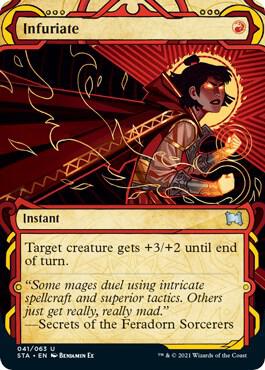 Infuriate (41) [Strixhaven Mystical Archive] [Showcase, Borderless]