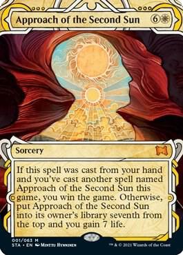 Approach of the Second Sun (1) [Strixhaven Mystical Archive] [Showcase, Borderless]