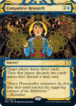 Compulsive Research (14) [Strixhaven Mystical Archive] [Showcase, Borderless]