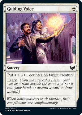 Guiding Voice (19) [Strixhaven: School of Mages]