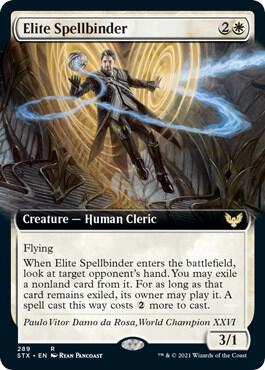 Elite Spellbinder (Extended Art) (289) [Strixhaven: School of Mages] [Extended Art]