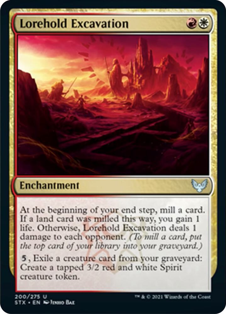 Lorehold Excavation (200) [Strixhaven: School of Mages]