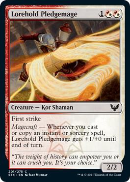 Lorehold Pledgemage (201) [Strixhaven: School of Mages]