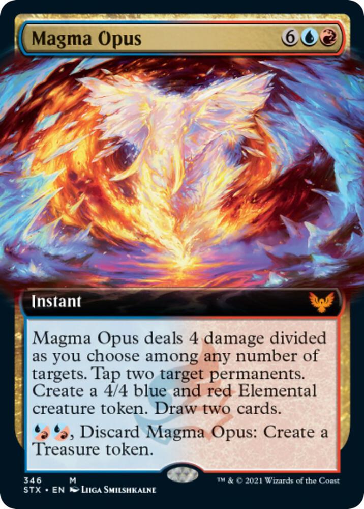 Magma Opus (Extended Art) (346) [Strixhaven: School of Mages] [Extended Art]