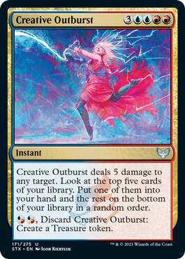 Creative Outburst (171) [Strixhaven: School of Mages]