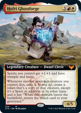 Hofri Ghostforge (Extended Art) (344) [Strixhaven: School of Mages] [Extended Art]