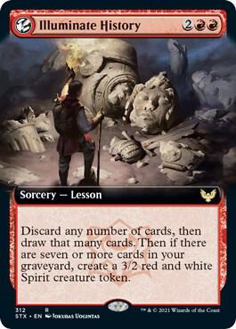 Illuminate History (Extended Art) (312) [Strixhaven: School of Mages] [Extended Art]
