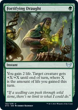 Fortifying Draught (132) [Strixhaven: School of Mages]