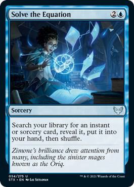 Solve the Equation (54) [Strixhaven: School of Mages]
