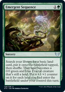 Emergent Sequence (129) [Strixhaven: School of Mages]
