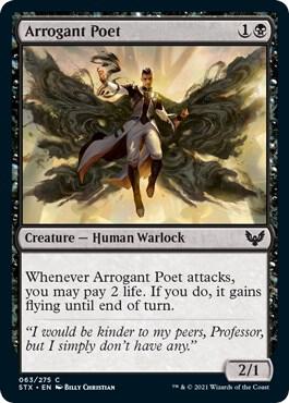 Arrogant Poet (63) [Strixhaven: School of Mages]