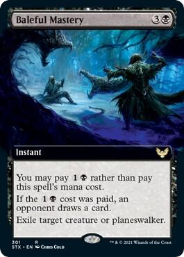 Baleful Mastery (Extended Art) (301) [Strixhaven: School of Mages] [Extended Art]
