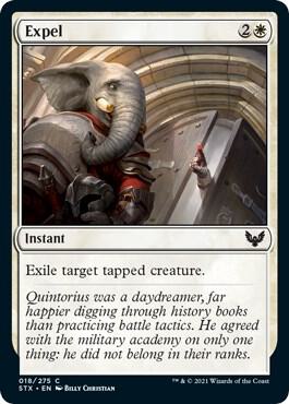 Expel (18) [Strixhaven: School of Mages]