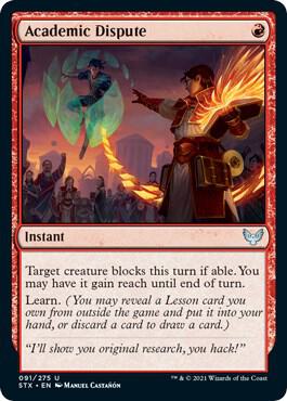 Academic Dispute (91) [Strixhaven: School of Mages]