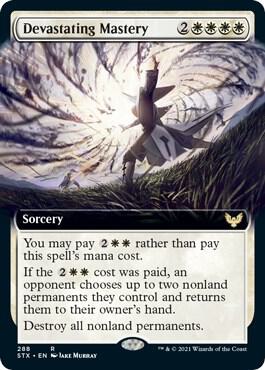 Devastating Mastery (Extended Art) (288) [Strixhaven: School of Mages] [Extended Art]