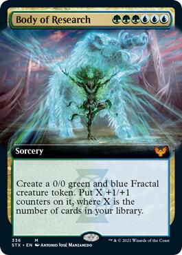 Body of Research (Extended Art) (336) [Strixhaven: School of Mages] [Extended Art]