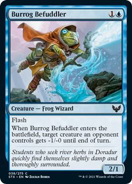 Burrog Befuddler (38) [Strixhaven: School of Mages]