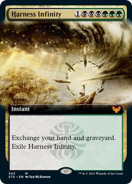 Harness Infinity (Extended Art) (343) [Strixhaven: School of Mages] [Extended Art]