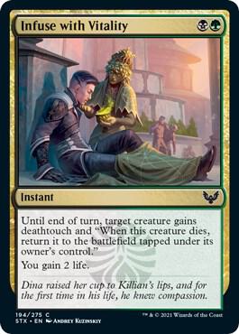 Infuse with Vitality (194) [Strixhaven: School of Mages]