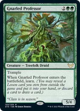 Gnarled Professor (133) [Strixhaven: School of Mages]