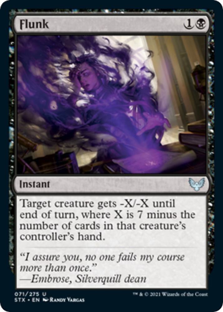 Flunk (71) [Strixhaven: School of Mages]
