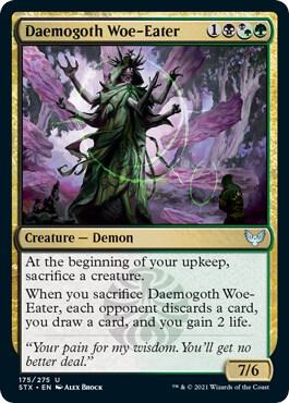 Daemogoth Woe-Eater (175) [Strixhaven: School of Mages]
