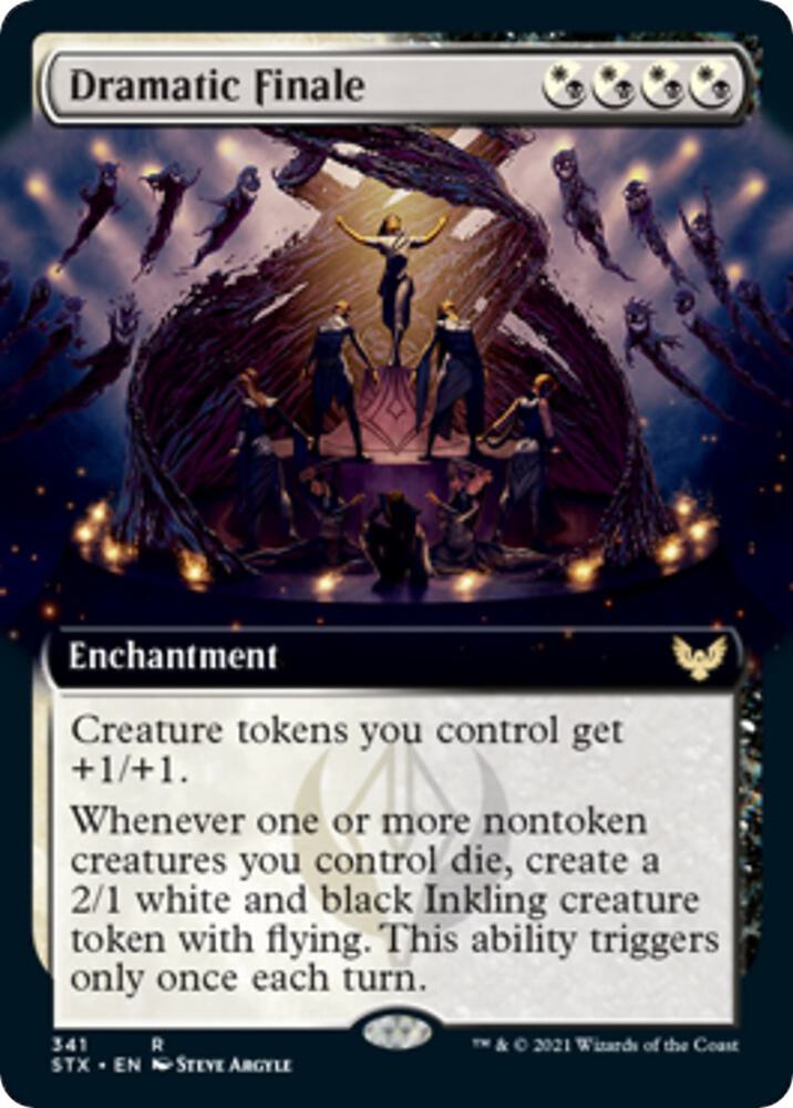 Dramatic Finale (Extended Art) (341) [Strixhaven: School of Mages] [Extended Art]