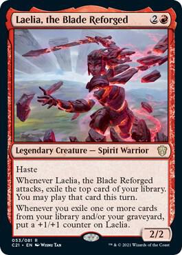 Laelia, the Blade Reforged (53) [Commander 2021]