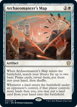Archaeomancer's Map (12) [Commander 2021]