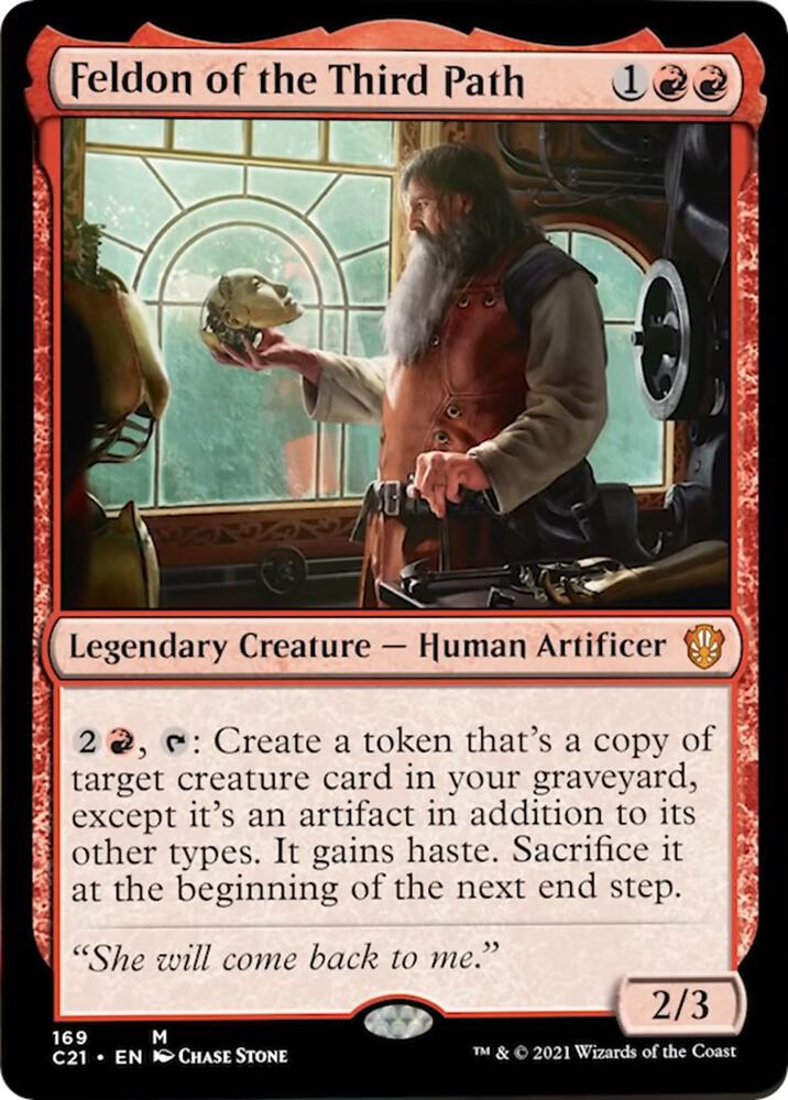 Feldon of the Third Path (169) [Commander 2021]