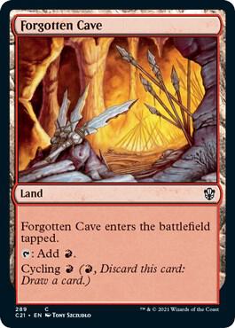 Forgotten Cave (289) [Commander 2021]