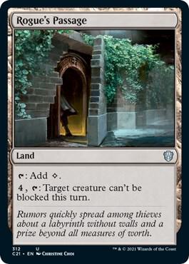 Rogue's Passage (312) [Commander 2021]