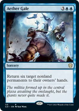 Aether Gale (113) [Commander 2021]