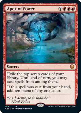 Apex of Power (158) [Commander 2021]